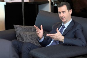 Em entrevista à emissora norte-americana CBS, Assad disse não haver provas contra o governo