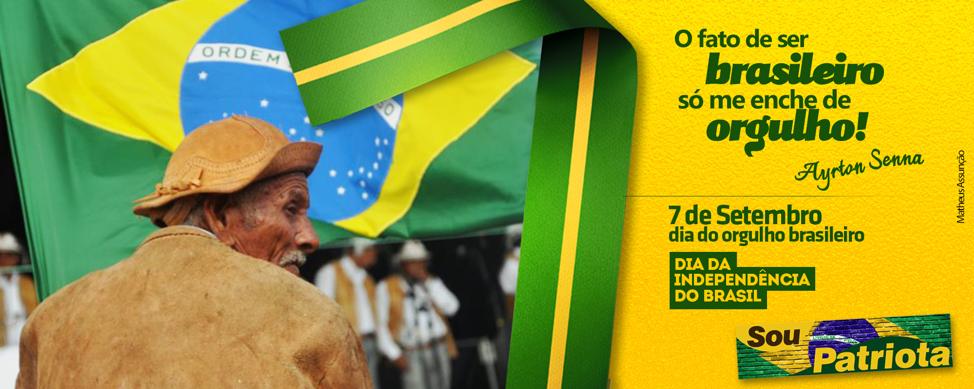 7 de Setembro – Dia da Independência do Brasil – Gonzaga Patriota